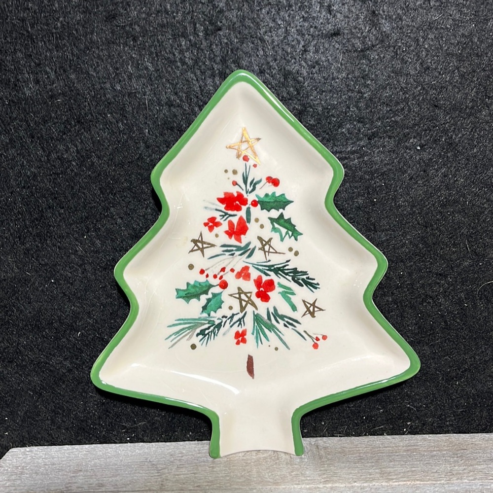 Lenox Merry & Pine Fine China Spoon Rest
